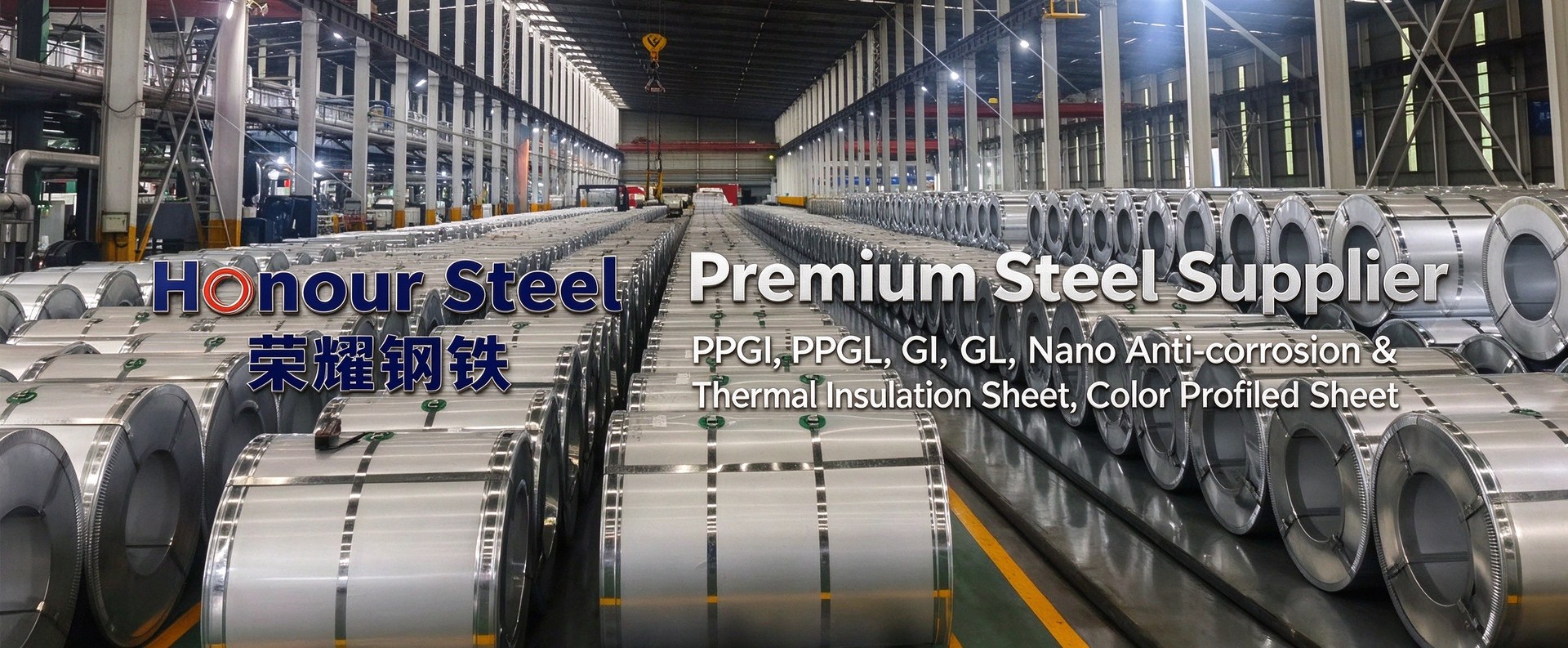 Honour Steel - Coated Steel Supplier & Manufacturer